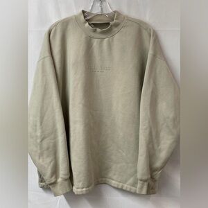 Fear of God Essentials Relaxed Crewneck. Size XS color wheat/ egg